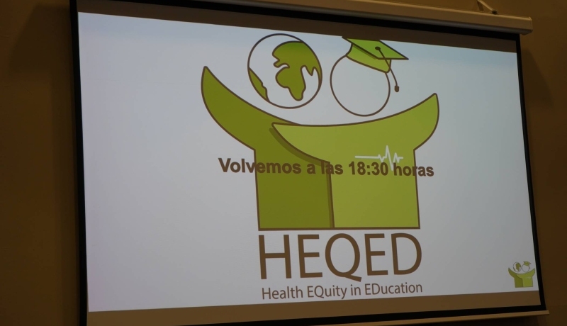 PowerPoint HEQED meetup in Zaragoza