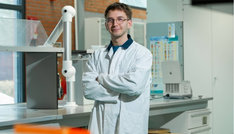 Chemistrystudent Jan Novoselec is vice-voorzitter van de Academieraad