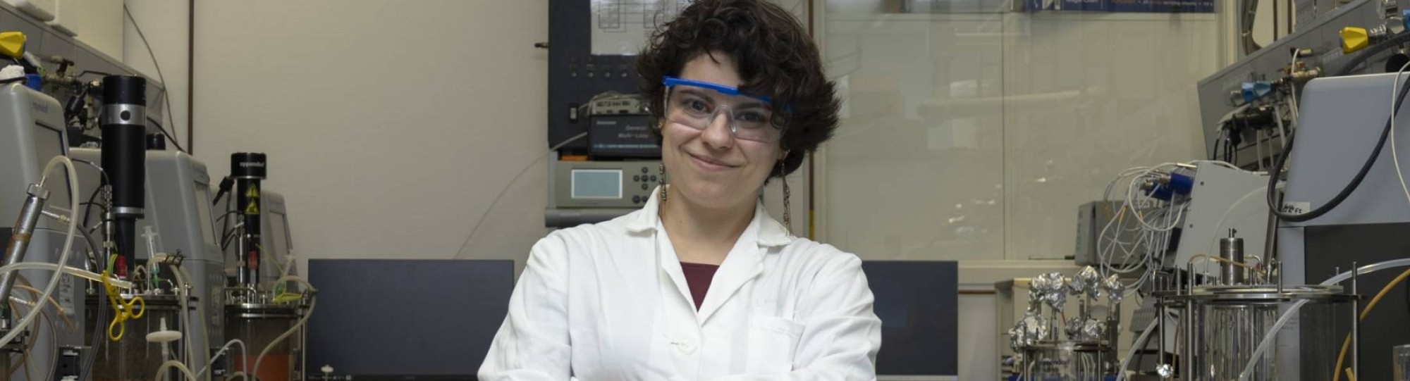 Laura Claret Fernandez van HAN BioCentre met onderzoek naar kunstleer