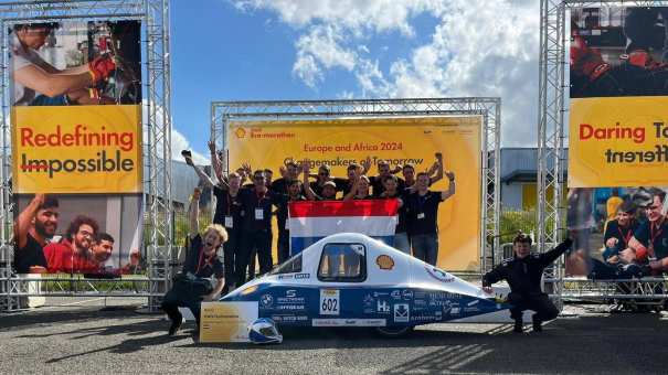Op de Shell Eco Marathon 2024 heeft het HAN Automotive studententeam Hydromotive de tweede plek behaald. Geweldig.