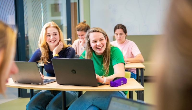 Students in classroom