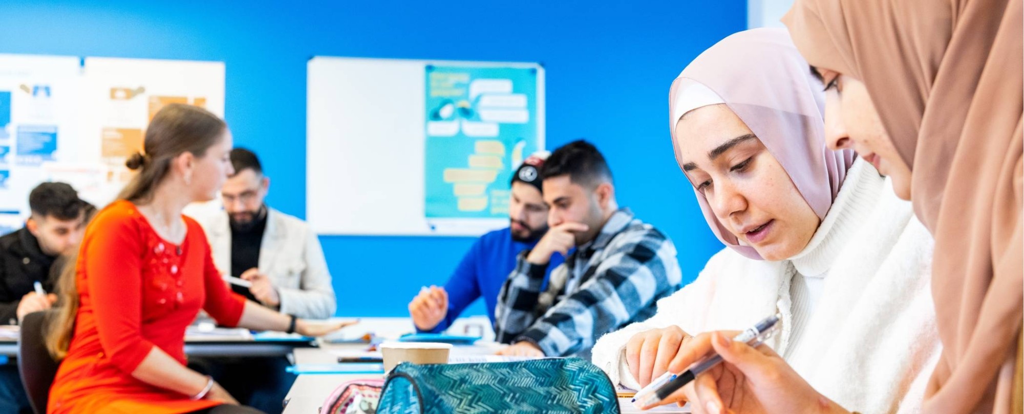 Students studying Dutch as a foreign language at HAN University of Applied Sciences