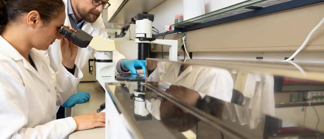 Foto's lectoraat en minor Drug Discovery op Pivot Park in Oss